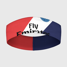 Повязка на голову 3D с принтом PSG | ПСГ в Санкт-Петербурге,  |  | fc | fly emirates | paris | psg | лого | париж | псж | спорт | спортивные | фк | футбольный клуб