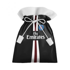 Подарочный 3D мешок с принтом PSG 2018 Original #15 в Санкт-Петербурге, 100% полиэстер | Размер: 29*39 см | fc | fly emirates | paris | psg | лого | париж | псж | спорт | спортивные | фк | футбольный клуб