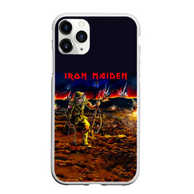 Чехол для iPhone 11 Pro Max матовый с принтом Боец Iron Maiden в Санкт-Петербурге, Силикон |  | iron maiden | адриан смит | айрон мейден | война | группа | дэйв мюррей | железная дева | ирон майден | метал | мрачный | музыка | песни | рок | солдат | стив харрис | тяжелый | хеви | хевиметал