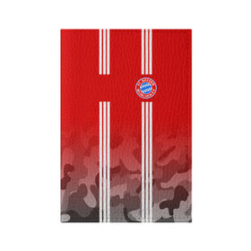 Обложка для паспорта матовая кожа с принтом FC Bayern 2018 Original #7 в Санкт-Петербурге, натуральная матовая кожа | размер 19,3 х 13,7 см; прозрачные пластиковые крепления | Тематика изображения на принте: bayern | fly fc | бавария | спорт | футбольный клуб