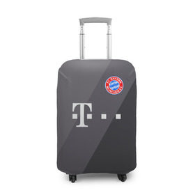 Чехол для чемодана 3D с принтом FC Bayern 2018 Original #3 в Санкт-Петербурге, 86% полиэфир, 14% спандекс | двустороннее нанесение принта, прорези для ручек и колес | bayern | fly fc | бавария | спорт | футбольный клуб
