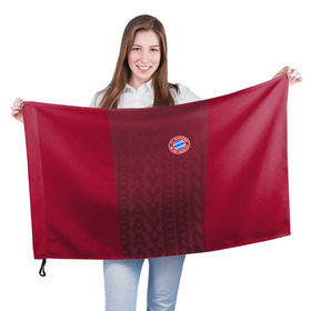 Флаг 3D с принтом FC Bayern 2018 Original #12 в Санкт-Петербурге, 100% полиэстер | плотность ткани — 95 г/м2, размер — 67 х 109 см. Принт наносится с одной стороны | bayern | fly fc | бавария | спорт | футбольный клуб