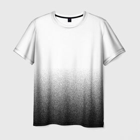 Мужская футболка 3D с принтом Градиент 4 в Санкт-Петербурге, 100% полиэфир | прямой крой, круглый вырез горловины, длина до линии бедер | Тематика изображения на принте: градиент | минимализм | точки
