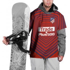 Накидка на куртку 3D с принтом Atletico Madrid Original #2 в Санкт-Петербурге, 100% полиэстер |  | Тематика изображения на принте: атлетико мадрид | эмблема