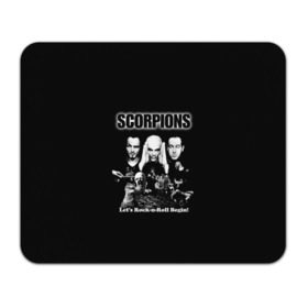 Коврик прямоугольный с принтом Группа Scorpions в Санкт-Петербурге, натуральный каучук | размер 230 х 185 мм; запечатка лицевой стороны | Тематика изображения на принте: scorpions | группа | скорпионс | хард | хардрок