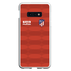 Чехол для Samsung S10E с принтом Atletico Madrid Original #10 в Санкт-Петербурге, Силикон | Область печати: задняя сторона чехла, без боковых панелей | Тематика изображения на принте: атлетико мадрид | эмблема