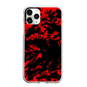 Чехол для iPhone 11 Pro матовый с принтом Красные краски в Санкт-Петербурге, Силикон |  | abstraction | абстракция красок | брызги красок | краска | красные краски | потертость красок | разводы красок | черно белый