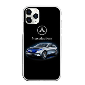 Чехол для iPhone 11 Pro матовый с принтом Mercedes-Benz в Санкт-Петербурге, Силикон |  | kомпания производитель легковых автомобилей премиального класса | немецкое качество