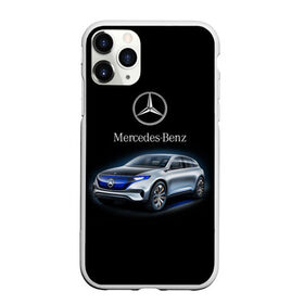 Чехол для iPhone 11 Pro Max матовый с принтом Mercedes-Benz в Санкт-Петербурге, Силикон |  | kомпания производитель легковых автомобилей премиального класса | немецкое качество