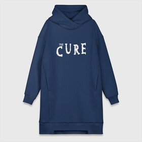 Платье-худи хлопок с принтом The Cure в Санкт-Петербурге,  |  | cure | британия | группы | музыка | надпись | роберт смит | роджер одоннелл | рок | саймон гэллап