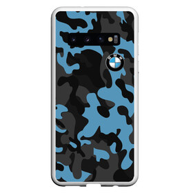 Чехол для Samsung Galaxy S10 с принтом BMW Military brand color в Санкт-Петербурге, Силикон | Область печати: задняя сторона чехла, без боковых панелей | Тематика изображения на принте: bmw | автомобильные | бмв | машины