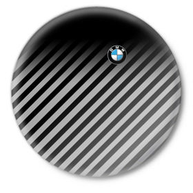 Значок с принтом BMW 2018 Black Collection в Санкт-Петербурге,  металл | круглая форма, металлическая застежка в виде булавки | Тематика изображения на принте: bmw | автомобильные | бмв | машины