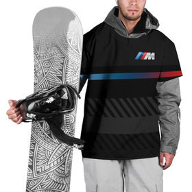 Накидка на куртку 3D с принтом BMW brand color в Санкт-Петербурге, 100% полиэстер |  | bmw | bmw motorsport | bmw performance | carbon | m | motorsport | performance | sport | бмв | карбон | моторспорт | спорт