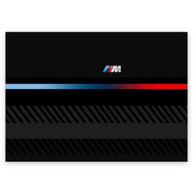 Поздравительная открытка с принтом BMW brand color в Санкт-Петербурге, 100% бумага | плотность бумаги 280 г/м2, матовая, на обратной стороне линовка и место для марки
 | bmw | bmw motorsport | bmw performance | carbon | m | motorsport | performance | sport | бмв | карбон | моторспорт | спорт