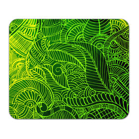 Коврик прямоугольный с принтом зеленые узоры в Санкт-Петербурге, натуральный каучук | размер 230 х 185 мм; запечатка лицевой стороны | green | абстракция | арт | восток | геометрия | зелень | индия | орнамент | роспись | узоры | цветы