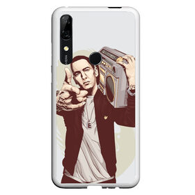 Чехол для Honor P Smart Z с принтом Eminem Art в Санкт-Петербурге, Силикон | Область печати: задняя сторона чехла, без боковых панелей | Тематика изображения на принте: art | eminem | hip hop | rap | rap god | арт | брюс | бумбокс | маршалл | мэтерс | рэп | хим хоп | эминем