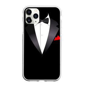 Чехол для iPhone 11 Pro матовый с принтом Смокинг в Санкт-Петербурге, Силикон |  | жених | муж | свадьба | смокинг | смокинг для жениха