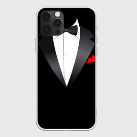 Чехол для iPhone 12 Pro Max с принтом Смокинг в Санкт-Петербурге, Силикон |  | жених | муж | свадьба | смокинг | смокинг для жениха