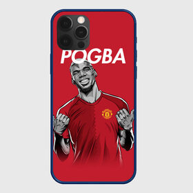 Чехол для iPhone 12 Pro с принтом Pogba Manchester United в Санкт-Петербурге, силикон | область печати: задняя сторона чехла, без боковых панелей | mu | paul | pogba | манчестер юнайтед | мю | погба | форма