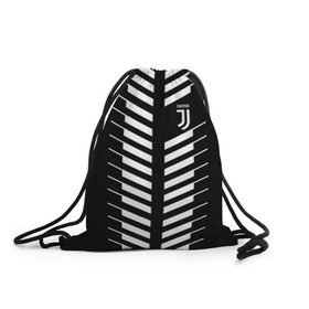 Рюкзак-мешок 3D с принтом Juventus 2018 Creative #2 в Санкт-Петербурге, 100% полиэстер | плотность ткани — 200 г/м2, размер — 35 х 45 см; лямки — толстые шнурки, застежка на шнуровке, без карманов и подкладки | juventus | футбол | футбольный клуб | ювентус