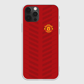 Чехол для iPhone 12 Pro с принтом Manchester United Creative #1 в Санкт-Петербурге, силикон | область печати: задняя сторона чехла, без боковых панелей | emirates | fc | manchester united | абстракция | геометрия | зож | клуб | линии | манчестер юнайтед | модные | мяч | россии | спорт | спортивные | стиль | тренды | футбол | футбольный клуб | экстрим | эмблема