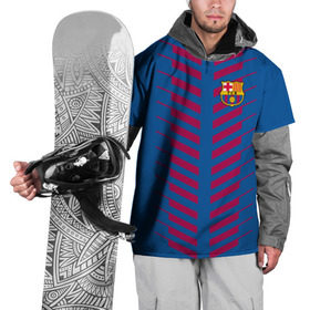 Накидка на куртку 3D с принтом FC Barcelona 2018 Creative в Санкт-Петербурге, 100% полиэстер |  | Тематика изображения на принте: fc | fc barcelona | fcb | барселона | мяч | спорт | футбол | футбольный клуб