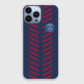 Чехол для iPhone 13 Pro Max с принтом PSG LOGO ORIGINAL UNIFORM | ПСЖ ФОРМА в Санкт-Петербурге,  |  | Тематика изображения на принте: fc | fly emirates | paris | psg | лого | париж | псж | спорт | спортивные | фк | футбольный клуб