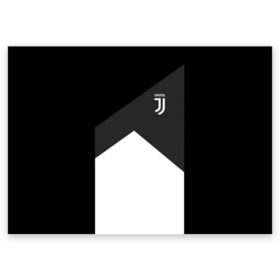 Поздравительная открытка с принтом Juventus 2018 Original #8 в Санкт-Петербурге, 100% бумага | плотность бумаги 280 г/м2, матовая, на обратной стороне линовка и место для марки
 | juventus | спорт | футбол | футбольный клуб | ювентус
