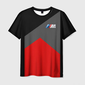 Мужская футболка 3D с принтом BMW 2018 SportWear #1 в Санкт-Петербурге, 100% полиэфир | прямой крой, круглый вырез горловины, длина до линии бедер | bmw | автомобиль | автомобильные | бмв | машины