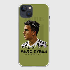 Чехол для iPhone 13 с принтом Paulo Dybala Juventus FC в Санкт-Петербурге,  |  | dibala | dybala | juve | juventus | juvi | kit | russia | world cup | бонусная | гостевая | дибала | домашняя | италия | футбол | чемпионат мира | юве | ювентус | юви