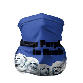 Бандана-труба 3D с принтом Deep Purple в Санкт-Петербурге, 100% полиэстер, ткань с особыми свойствами — Activecool | плотность 150‒180 г/м2; хорошо тянется, но сохраняет форму | Тематика изображения на принте: album | british | deep purple | england | heavy metal | rock group | альбом | англия | британская | рок группа | хеви металл