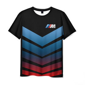 Мужская футболка 3D с принтом BMW 2018 Brands colors arrow в Санкт-Петербурге, 100% полиэфир | прямой крой, круглый вырез горловины, длина до линии бедер | Тематика изображения на принте: bmw | автомобильные | бмв