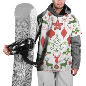 Накидка на куртку 3D с принтом Праздника нам приходит в Санкт-Петербурге, 100% полиэстер |  | год | елка | зима | новинки | новый | популярное | праздник | символ | снег | узор