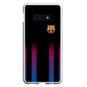 Чехол для Samsung S10E с принтом FC Barcelona Color Line в Санкт-Петербурге, Силикон | Область печати: задняя сторона чехла, без боковых панелей | fc barcelona | fcb | барселона | спорт | спортивные | фк | футбол