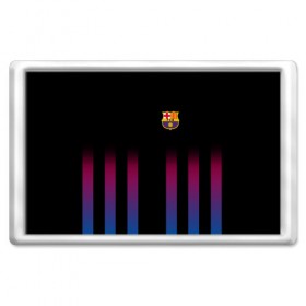 Магнит 45*70 с принтом FC Barcelona Color Line в Санкт-Петербурге, Пластик | Размер: 78*52 мм; Размер печати: 70*45 | fc barcelona | fcb | барселона | спорт | спортивные | фк | футбол