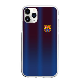 Чехол для iPhone 11 Pro Max матовый с принтом FC Barcelona Gradient в Санкт-Петербурге, Силикон |  | Тематика изображения на принте: fc | fc barcelona | fcb | барселона | спорт | спортивные | фк | футбол