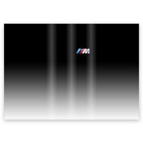 Поздравительная открытка с принтом BMW 2018 Black Gradient в Санкт-Петербурге, 100% бумага | плотность бумаги 280 г/м2, матовая, на обратной стороне линовка и место для марки
 | Тематика изображения на принте: bmw | автомобильные | бмв | машины