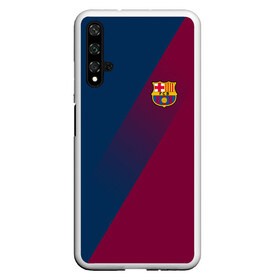 Чехол для Honor 20 с принтом FC Barcelona 2018 Элита в Санкт-Петербурге, Силикон | Область печати: задняя сторона чехла, без боковых панелей | fc barcelona | fcb | барселона | спорт | спортивные | фк | футбол