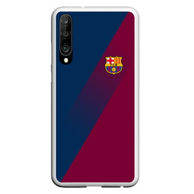 Чехол для Honor P30 с принтом FC Barcelona 2018 Элита в Санкт-Петербурге, Силикон | Область печати: задняя сторона чехла, без боковых панелей | fc barcelona | fcb | барселона | спорт | спортивные | фк | футбол