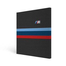 Холст квадратный с принтом BMW 2018 M Sport в Санкт-Петербурге, 100% ПВХ |  | bmw | автомобиль | автомобильные | бмв | машины