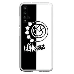 Чехол для Honor 20 с принтом Blink-182 в Санкт-Петербурге, Силикон | Область печати: задняя сторона чехла, без боковых панелей | Тематика изображения на принте: blink | альтернативный рок | блинк | марк хоппус | музыка | мэтт скиба | панк рок | поп панк | рок | скейт панк | трэвис баркер