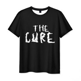 Мужская футболка 3D с принтом The Cure в Санкт-Петербурге, 100% полиэфир | прямой крой, круглый вырез горловины, длина до линии бедер | robert smith | rock band | the cure | uk | британия | роберт смит | рок группа