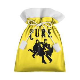 Подарочный 3D мешок с принтом The Cure в Санкт-Петербурге, 100% полиэстер | Размер: 29*39 см | Тематика изображения на принте: robert smith | rock band | the cure | uk | британия | роберт смит | рок группа