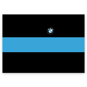 Поздравительная открытка с принтом BMW 2018 Blue Line в Санкт-Петербурге, 100% бумага | плотность бумаги 280 г/м2, матовая, на обратной стороне линовка и место для марки
 | Тематика изображения на принте: bmw | автомобильные | бмв | машины