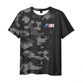 Мужская футболка 3D с принтом BMW 2018 Grey M Sport в Санкт-Петербурге, 100% полиэфир | прямой крой, круглый вырез горловины, длина до линии бедер | Тематика изображения на принте: bmw | автомобильные | бмв | машины