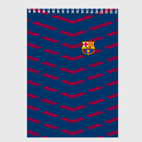 Скетчбук с принтом FC Barca 2018 Creative uniform в Санкт-Петербурге, 100% бумага
 | 48 листов, плотность листов — 100 г/м2, плотность картонной обложки — 250 г/м2. Листы скреплены сверху удобной пружинной спиралью | barcelona | fc | барселона | спорт | спортивные | фк | футбол