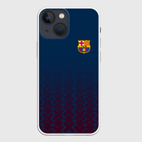 Чехол для iPhone 13 mini с принтом FC Barca 2018 Creative uniform в Санкт-Петербурге,  |  | fc | fc barcelona | fcb | барселона | спорт | спортивные | фк | футбол