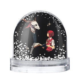 Снежный шар с принтом Mahou Tsukai no Yome в Санкт-Петербурге, Пластик | Изображение внутри шара печатается на глянцевой фотобумаге с двух сторон | Тематика изображения на принте: девушка | красные волосы | монстр | невеста чародея