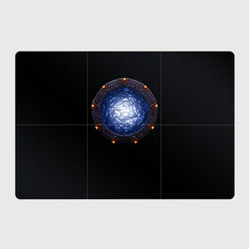 Магнитный плакат 3Х2 с принтом Stargate в Санкт-Петербурге, Полимерный материал с магнитным слоем | 6 деталей размером 9*9 см | sg1 | wormhole | другие миры | зв1 | звёздные врата | кротовая нора | портал | тоннель | червоточина