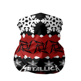 Бандана-труба 3D с принтом Metallica в Санкт-Петербурге, 100% полиэстер, ткань с особыми свойствами — Activecool | плотность 150‒180 г/м2; хорошо тянется, но сохраняет форму | metallica | джеймс хэтфилд | кирк хэмметт | ларс ульрих | метал | металика | металлика | новогодний | новый год | роберт трухильо | рождество | рок | снежинки | трэш | трэшметал | хард | хардрок | хеви